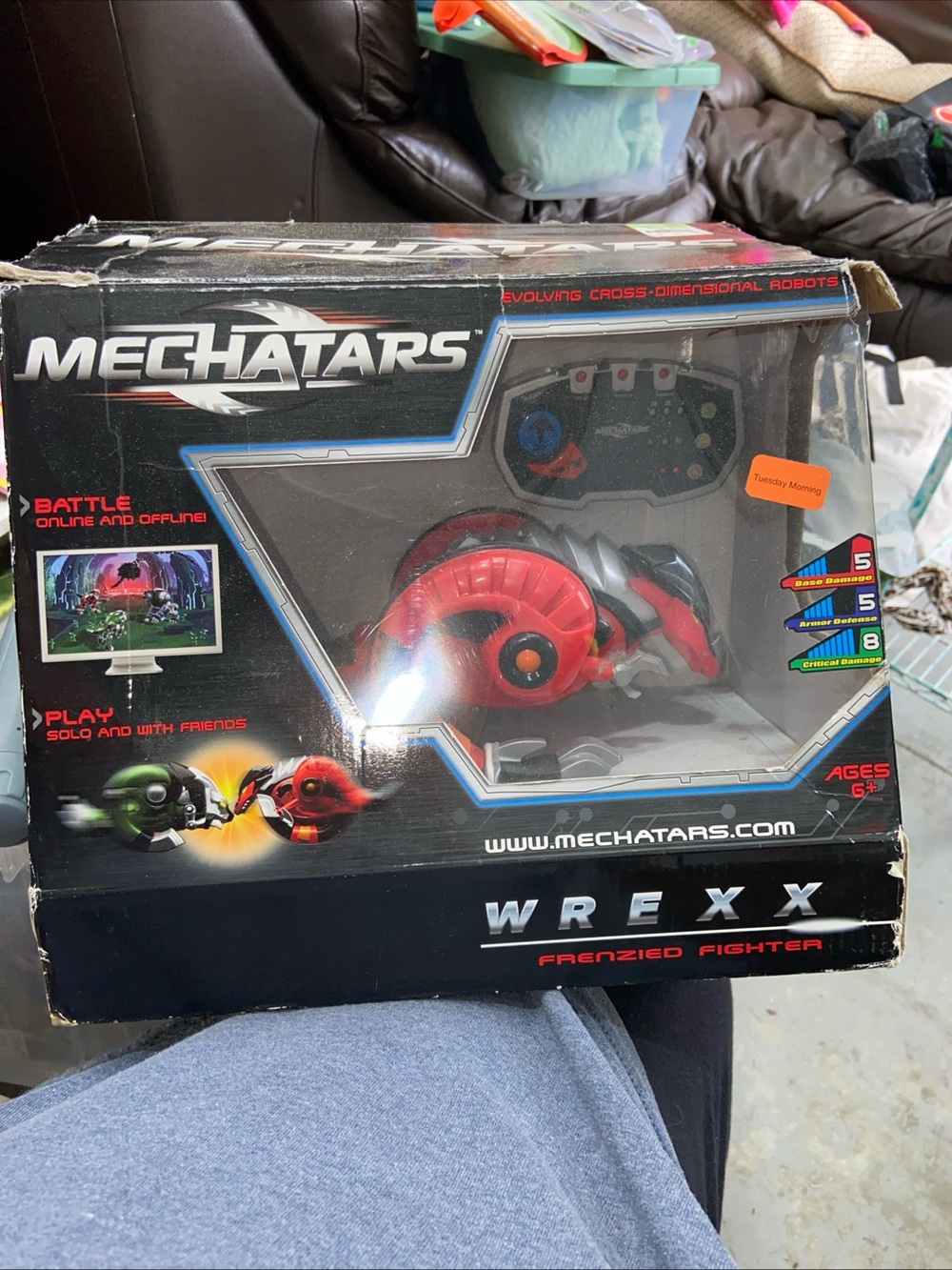 MechatarS Wrexx Frenzied Fighter - Red